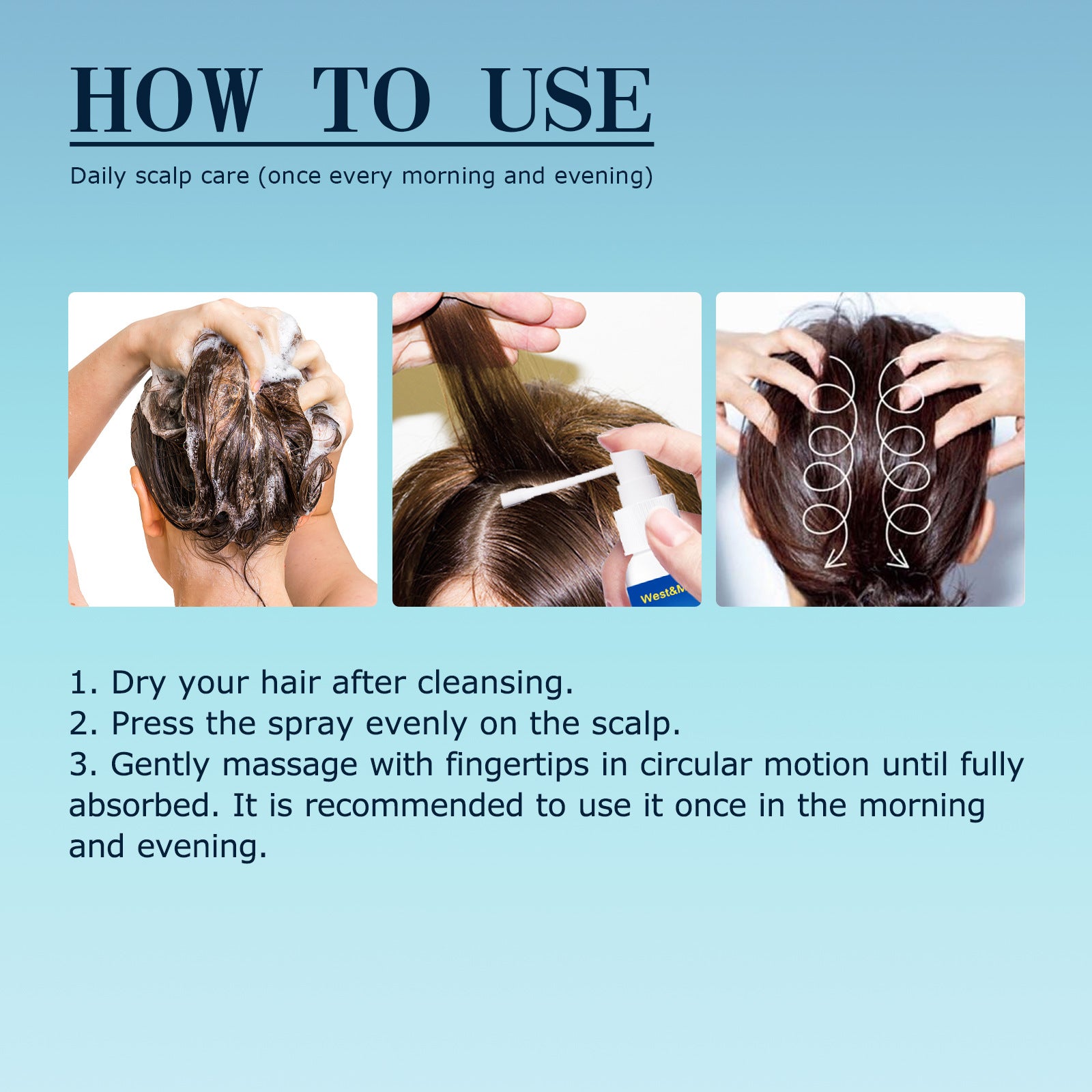 Scalp Treatment Essence Spray – Hair Growth & Hair Root Care