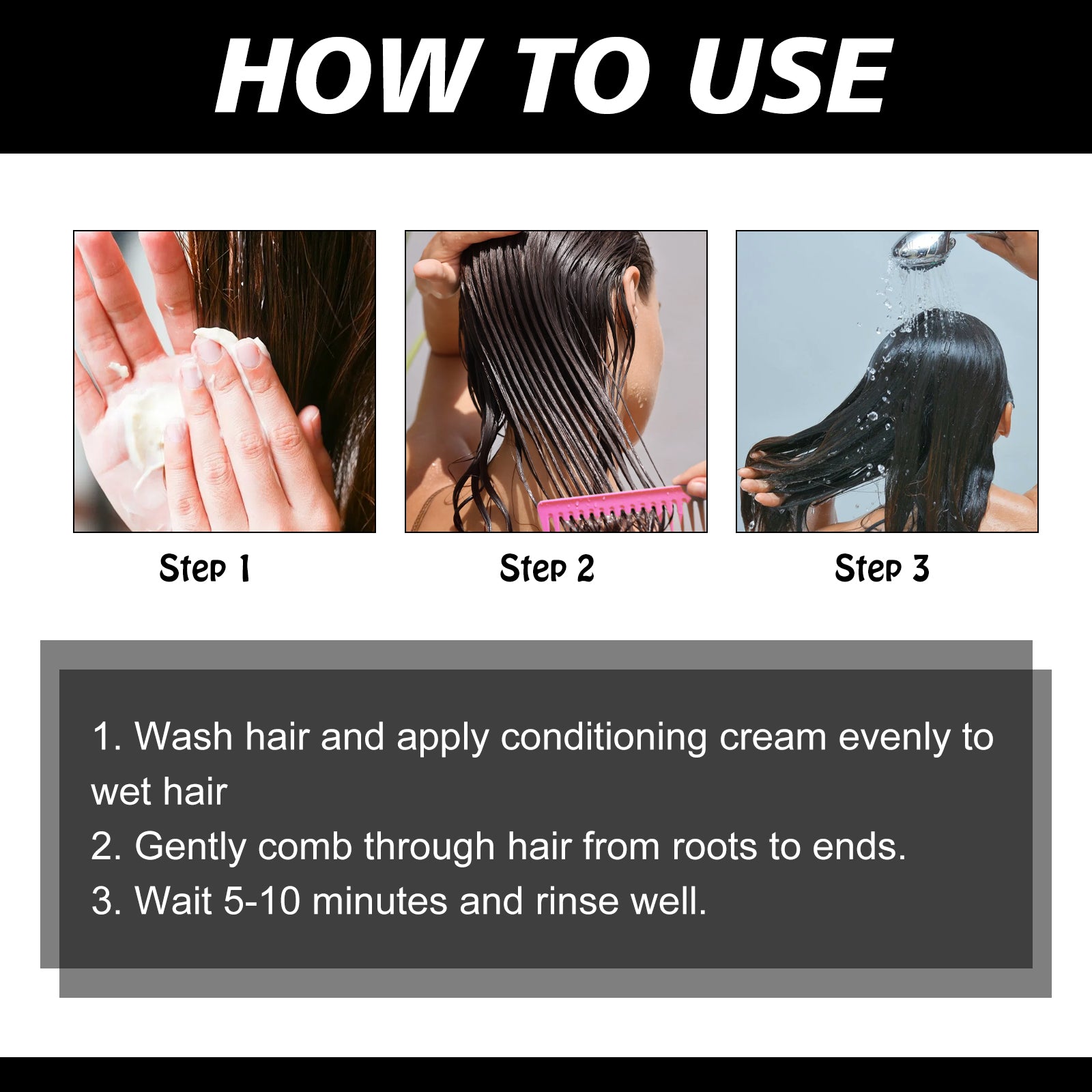 Repairing Hair Mask – Damaged Hair Deep Repair & Softening Treatment