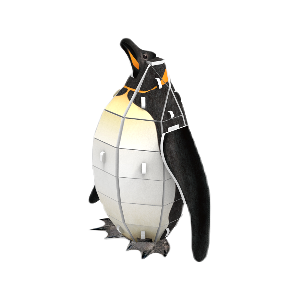 Emperor Penguin 3D STEM Puzzle for Kids – Educational Animal Kit with AR
