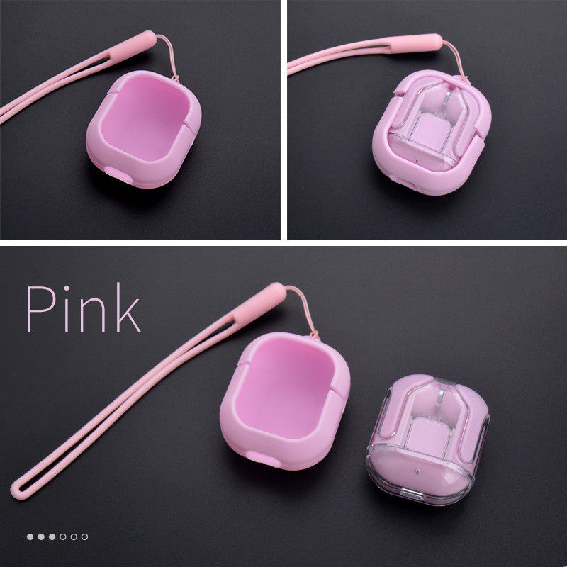 Transparent Bluetooth Earbuds – ENC Noise Cancelling Wireless Earphones