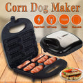 Electric Corn Dog Maker – Non-Stick Hot Dog & Sausage Cooker Kitchen Appliance