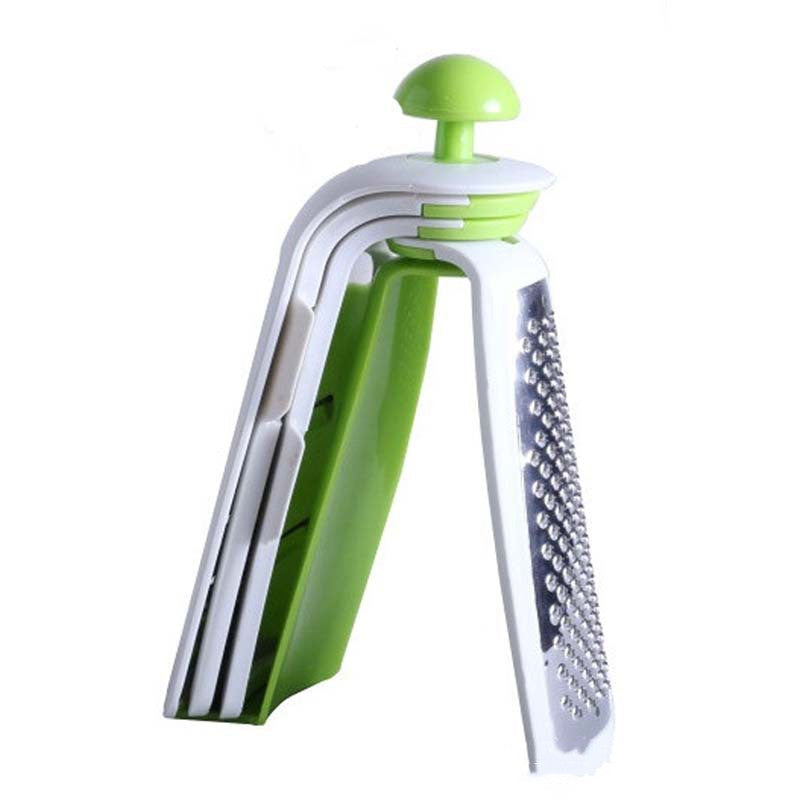 Collapsible Box Grater – Foldable Kitchen Cheese & Vegetable Grater Tool