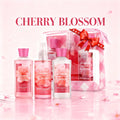 Cherry Blossom Spa Gift Set for Women – Shower Gel, Lotion & Body Mist