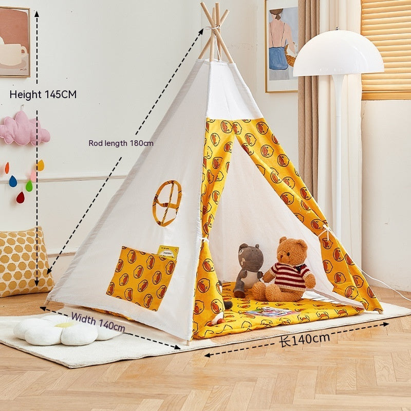 Kids Indoor Play Tent – Princess Castle Playhouse for Children
