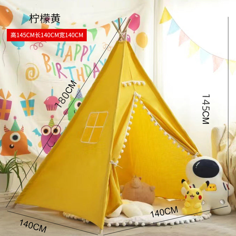 Kids Indoor Play Tent – Princess Castle Playhouse for Children