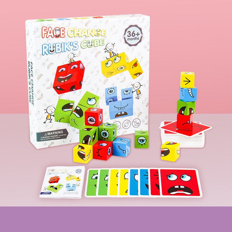 Face Change Puzzle Game for Kids – Educational Expression Matching Brain Toy