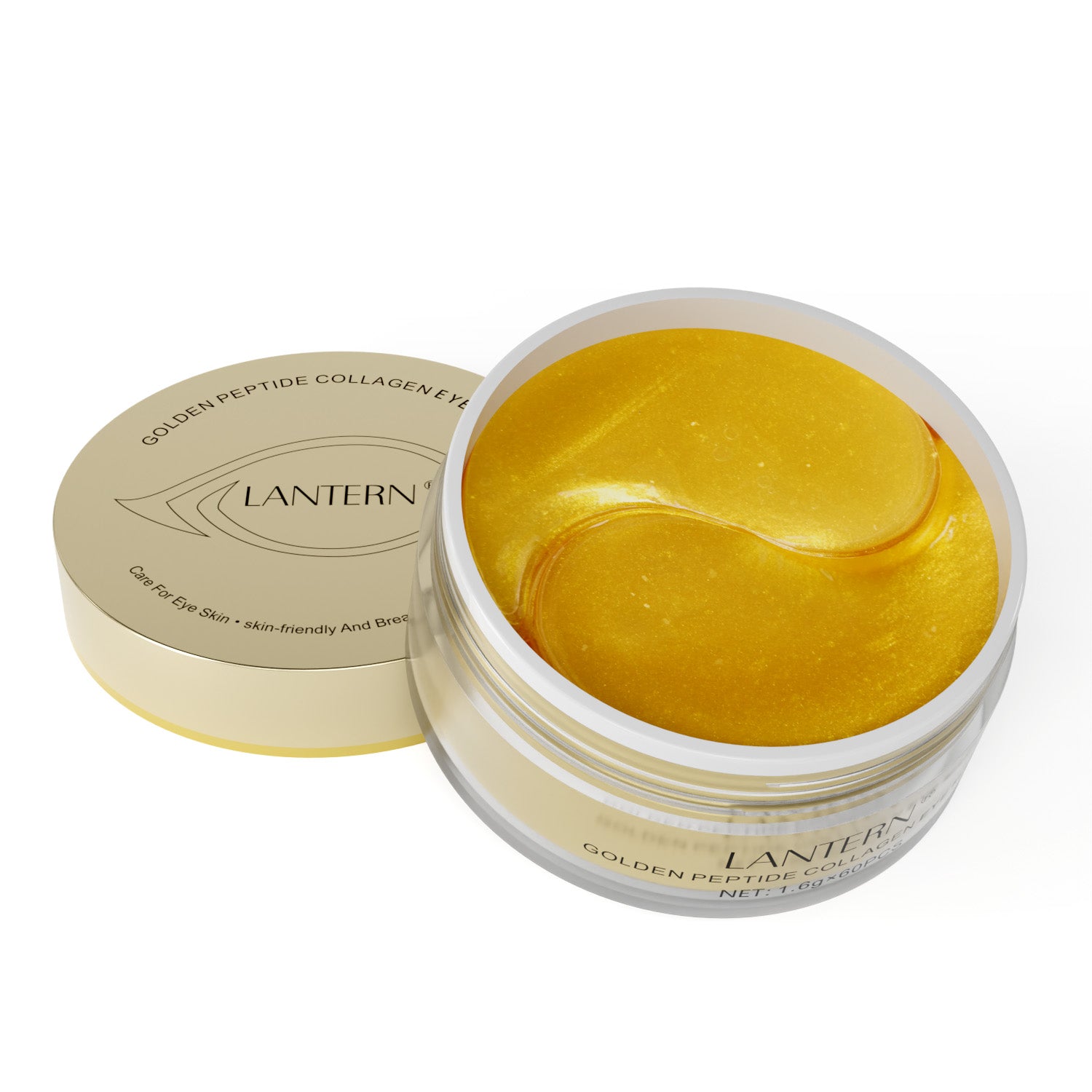 Collagen Golden Eye Patches – Hydrating Under Eye Mask (36 Pairs)