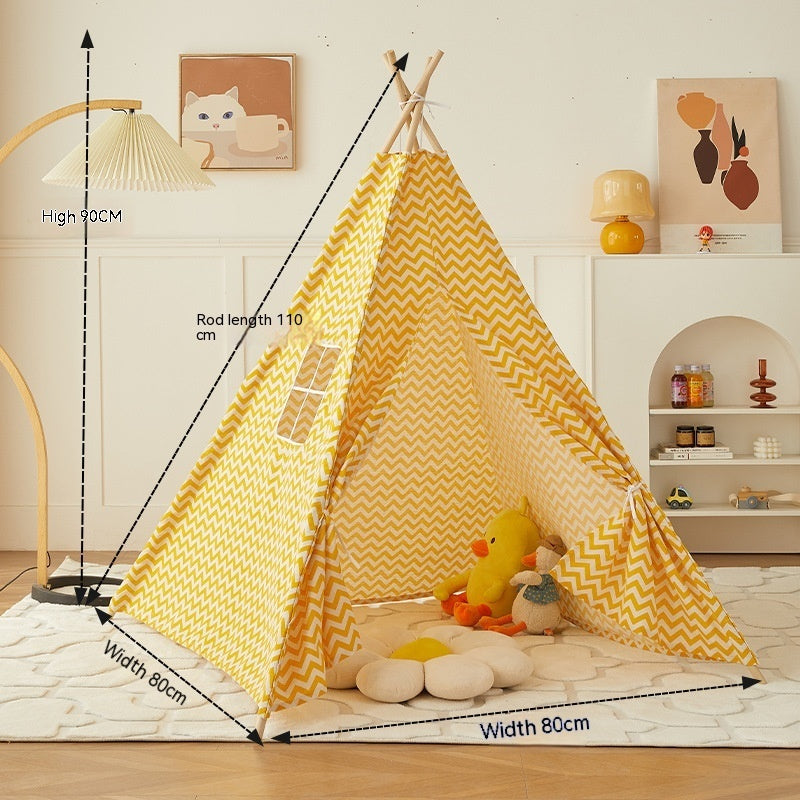 Kids Indoor Play Tent – Princess Castle Playhouse for Children