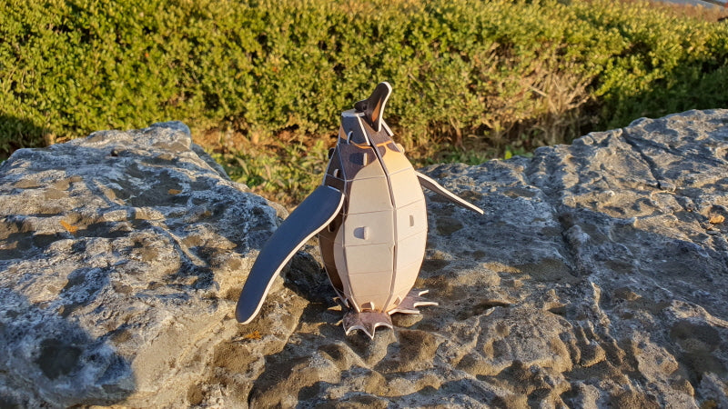 Emperor Penguin 3D STEM Puzzle for Kids – Educational Animal Kit with AR