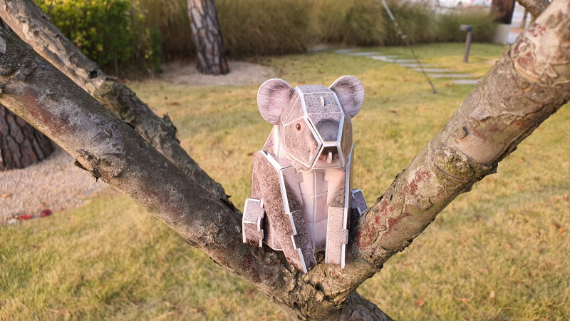 Koala 3D STEM Puzzle for Kids – Educational Animal Kit with AR