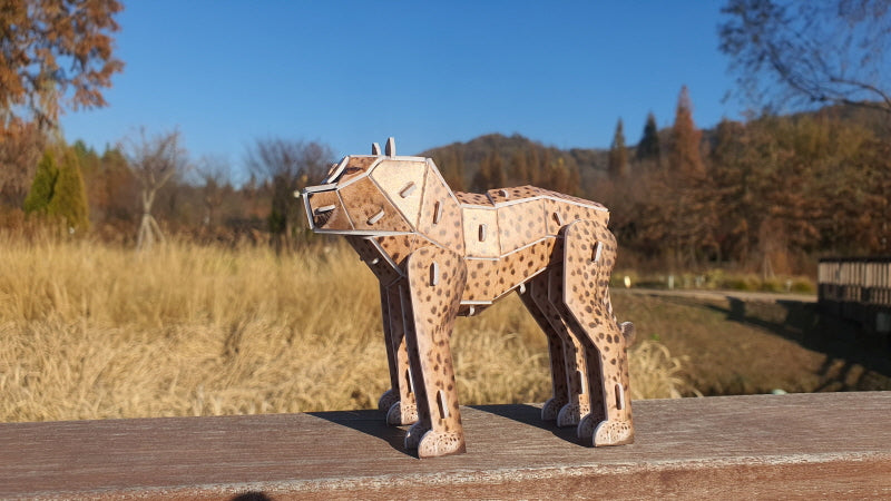 Cheetah 3D STEM Puzzle for Kids – Endangered Animals Educational Kit