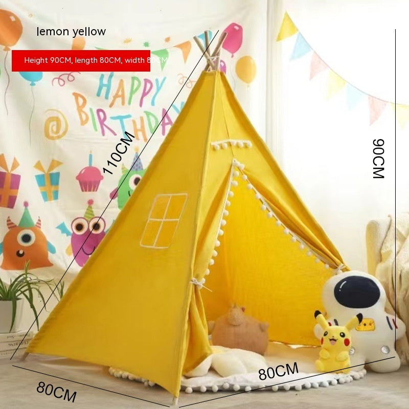 Kids Indoor Play Tent – Princess Castle Playhouse for Children