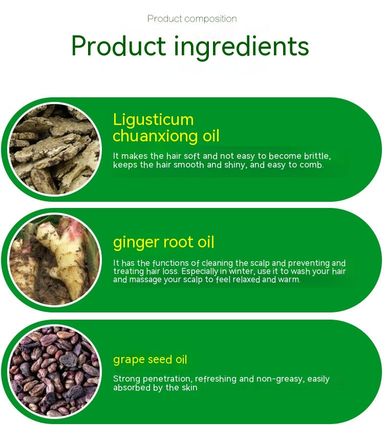 Natural Hair Growth Oil – Strengthening Scalp & Hair Care Treatment