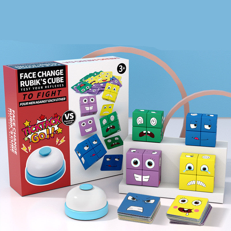 Face Change Puzzle Game for Kids – Educational Expression Matching Brain Toy