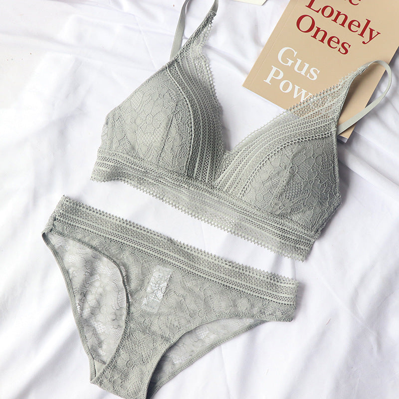Sexy Lace Bra and Panty Set for Women – Comfortable Lingerie Underwear