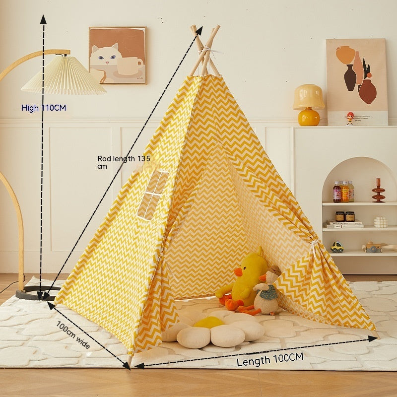 Kids Indoor Play Tent – Princess Castle Playhouse for Children