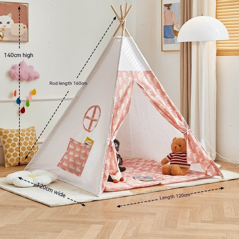 Kids Indoor Play Tent – Princess Castle Playhouse for Children