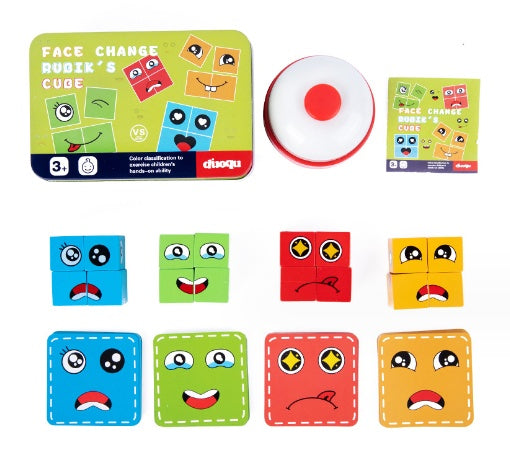 Face Change Puzzle Game for Kids – Educational Expression Matching Brain Toy