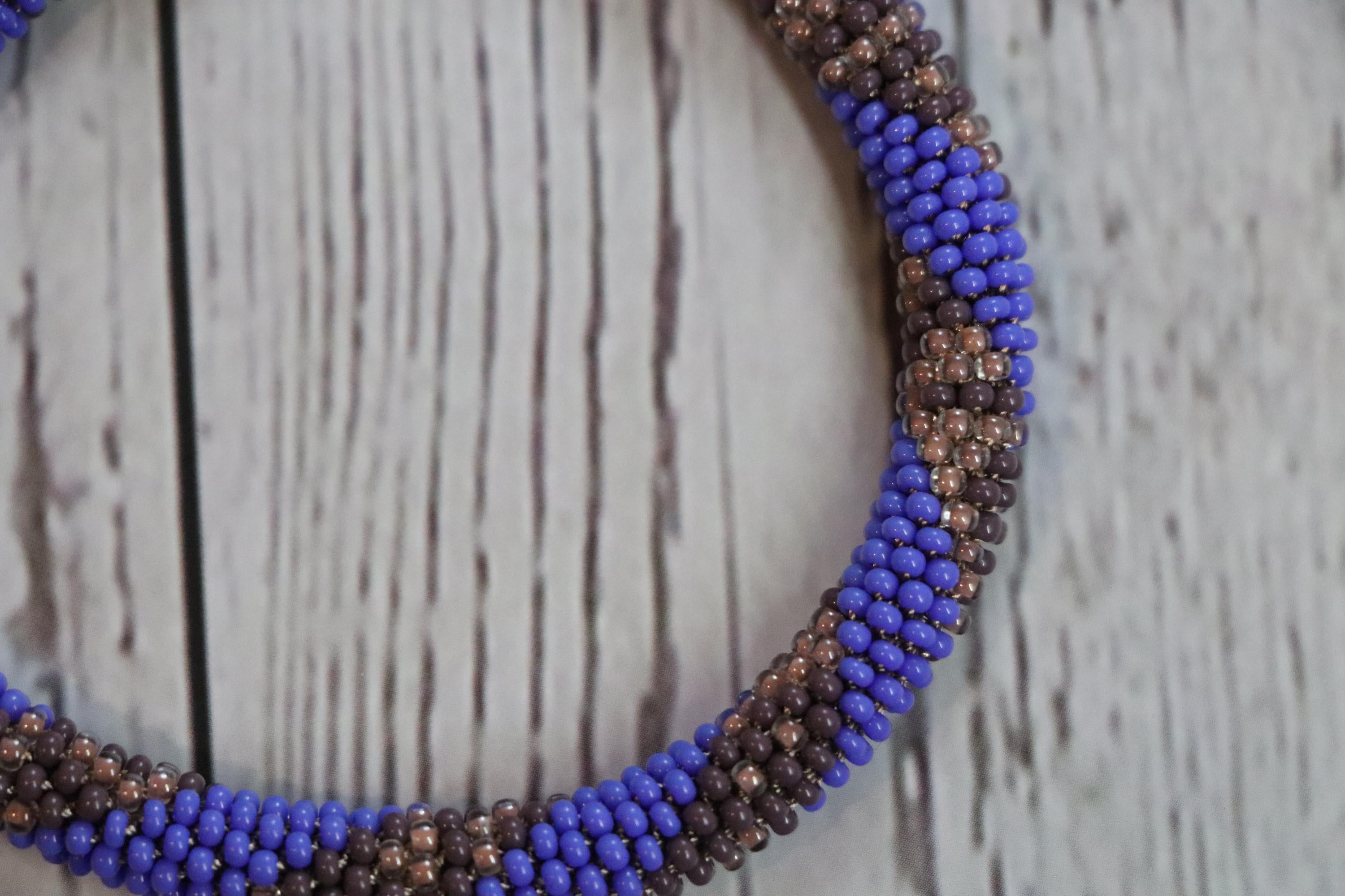 Blue&Brown Handmade Bracelet