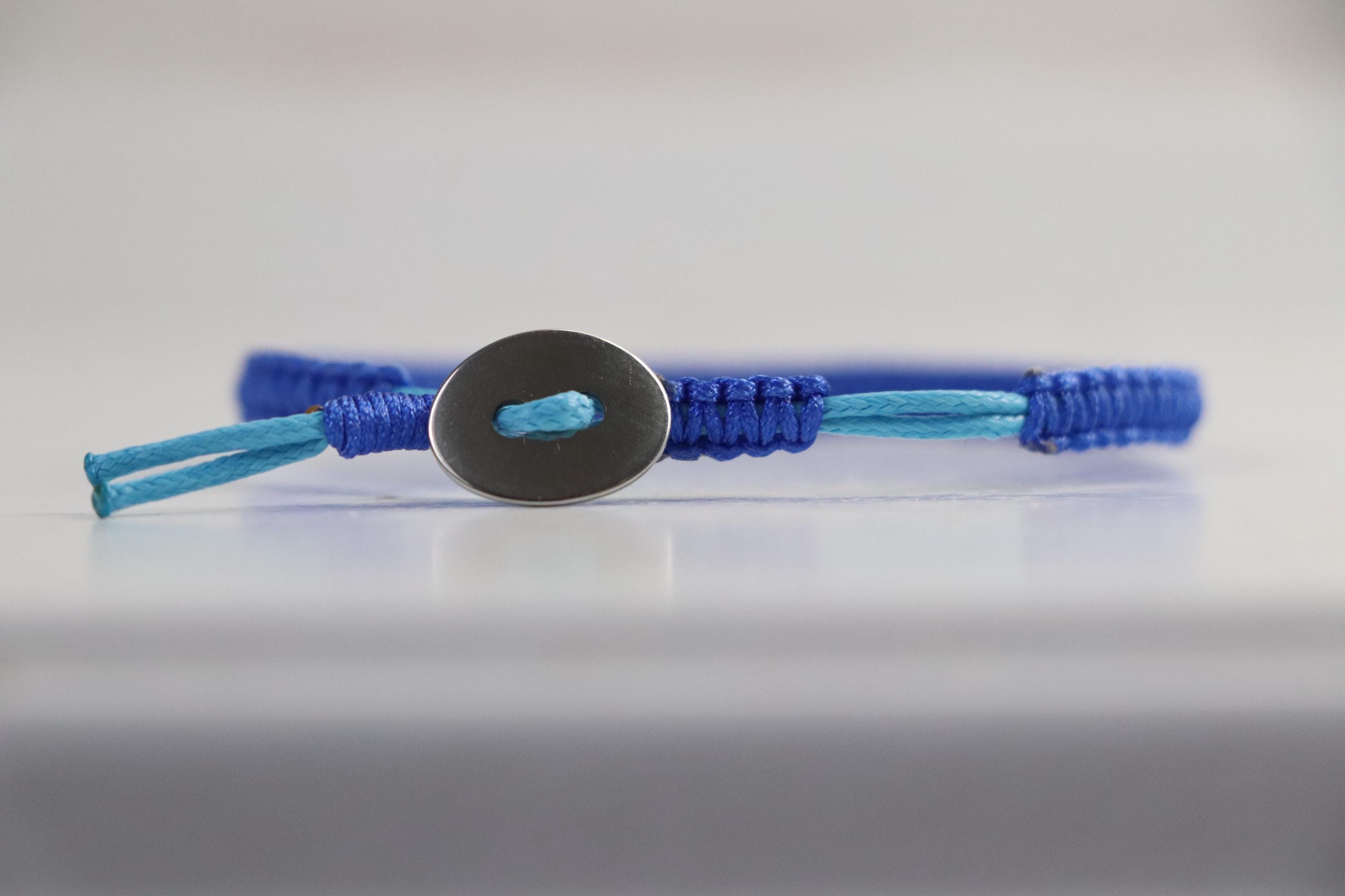 Blue Tones Triple Unisex Bracelet Set 013