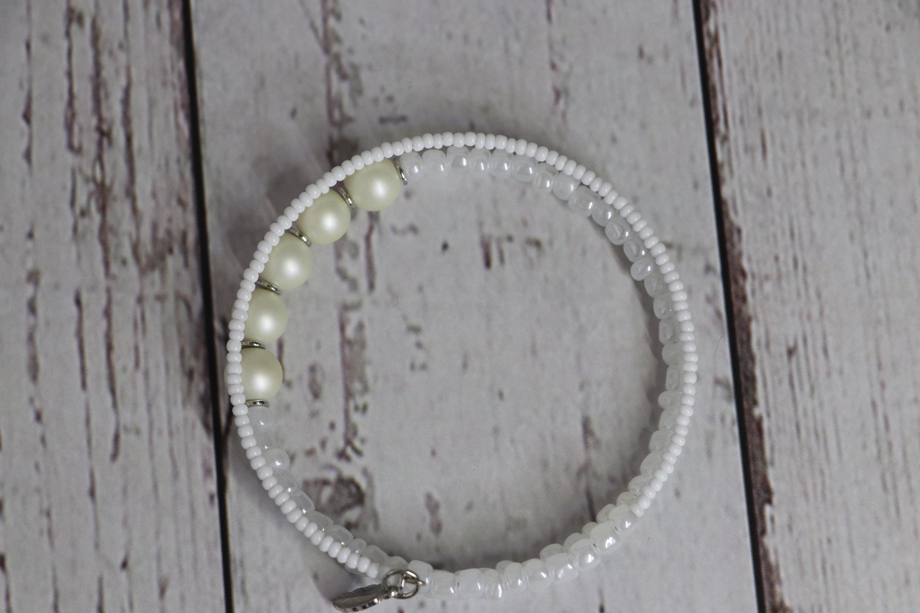 Blue & White Love Triple Unisex Bracelet 011
