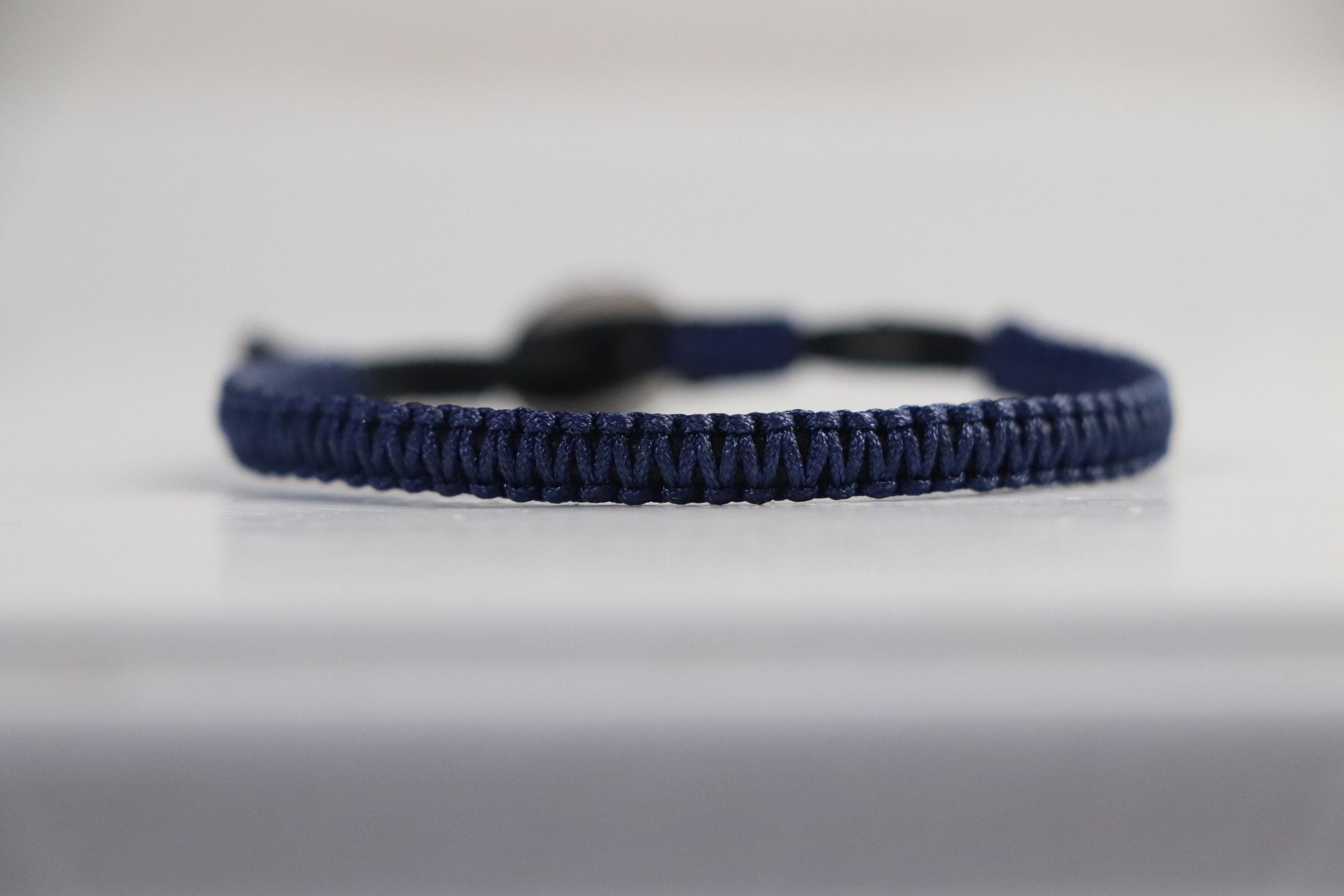 Blue & White Love Triple Unisex Bracelet 011