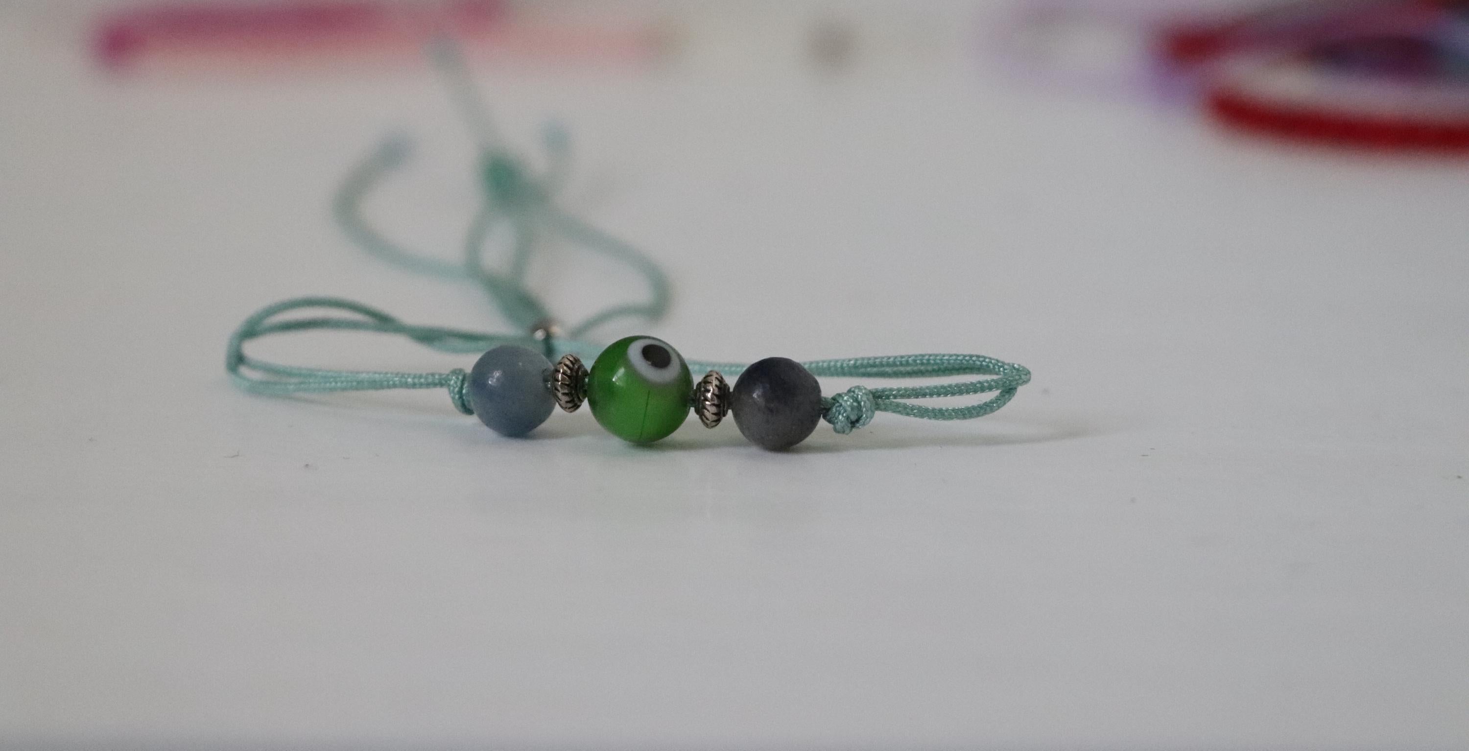 Brown & Green Triple Unisex Bracelet Set  003
