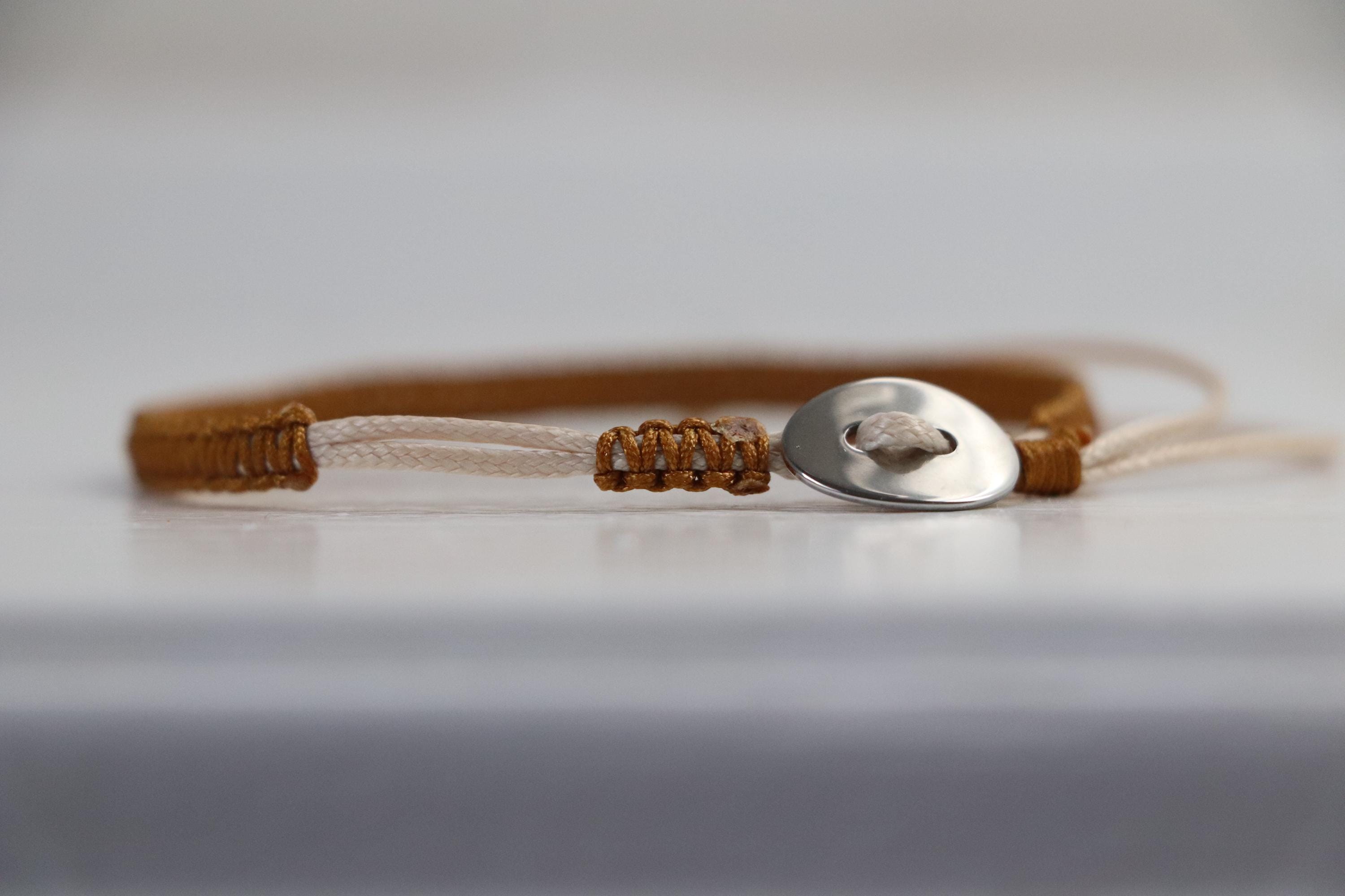 Brown 3-Piece Unisex Bracelet Set 004