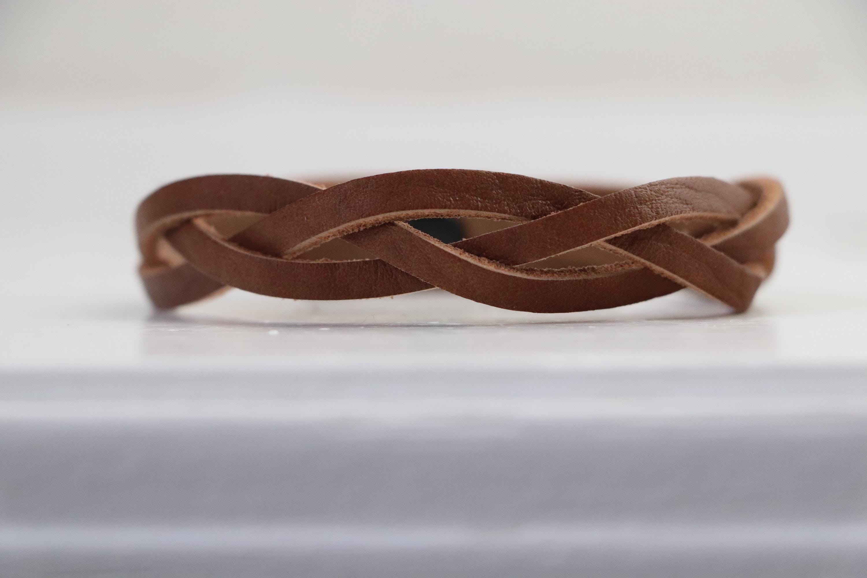 Brown 3-Piece Unisex Bracelet Set 004