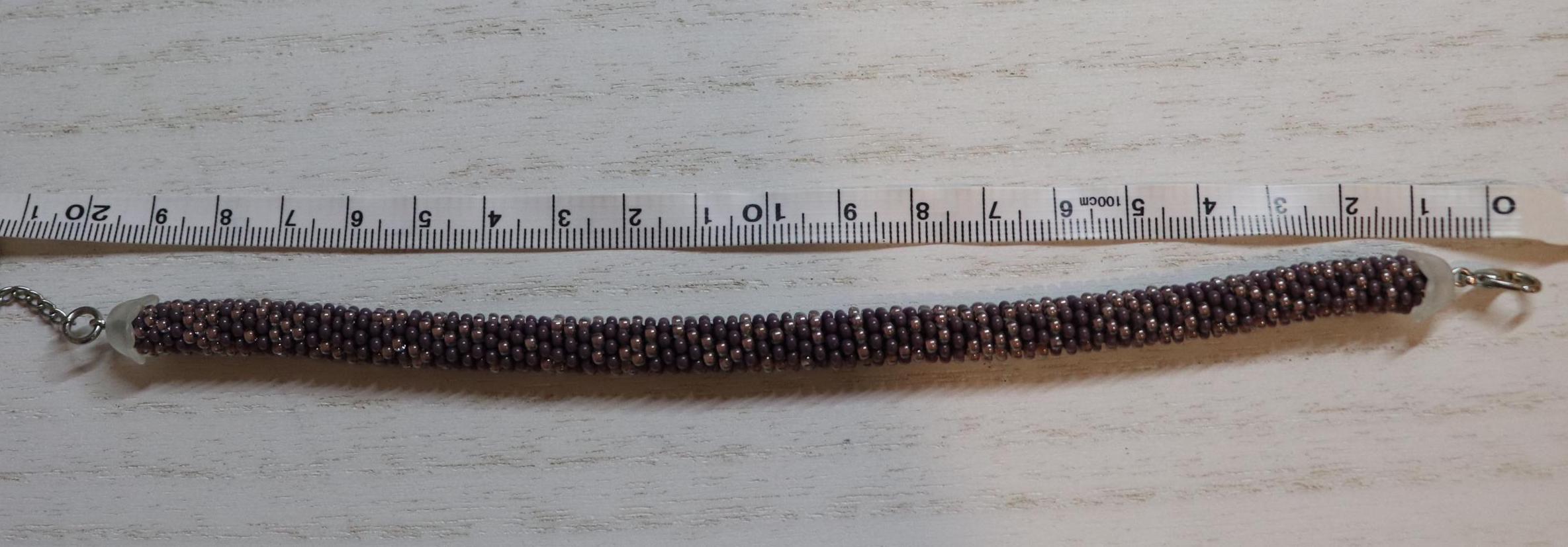 Brown Seed Beads Bracelet