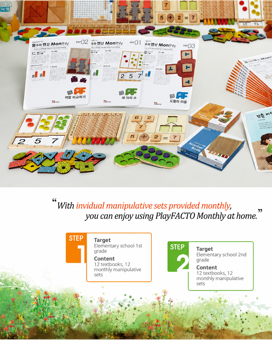 PlayFACTO Complete Hands-On Mathematics Learning Program