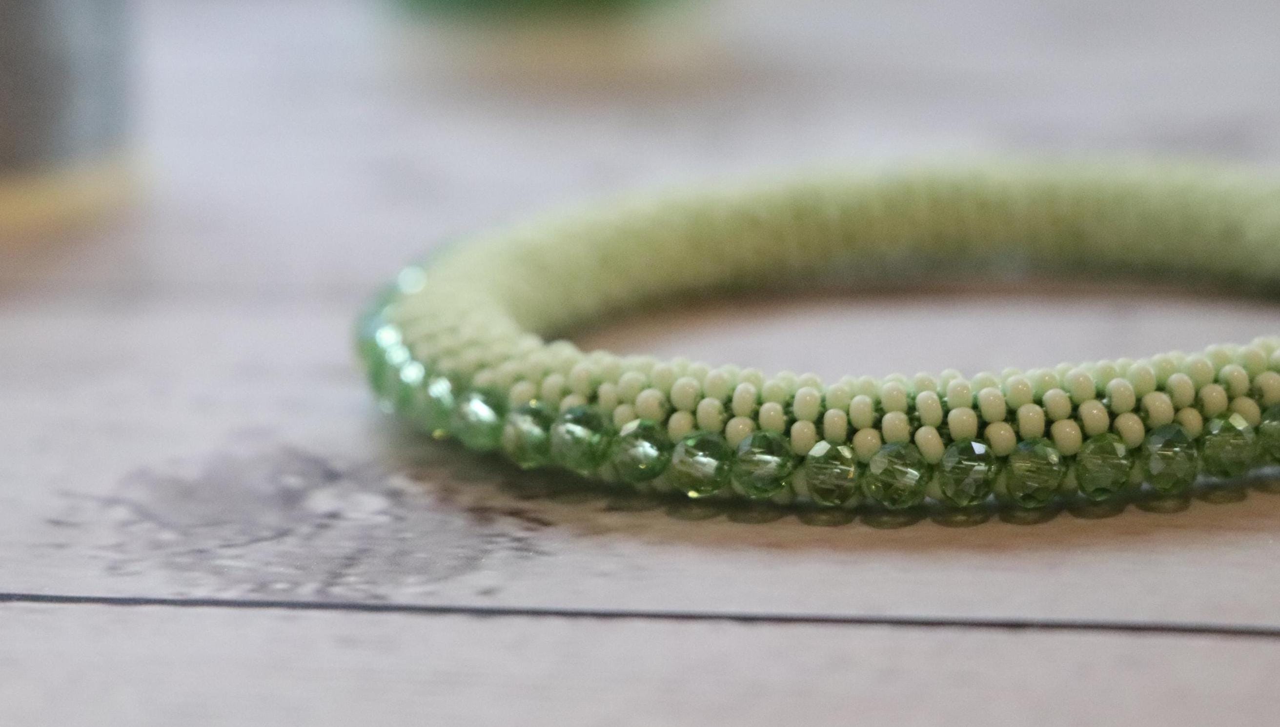 Green Handmade Bracelet