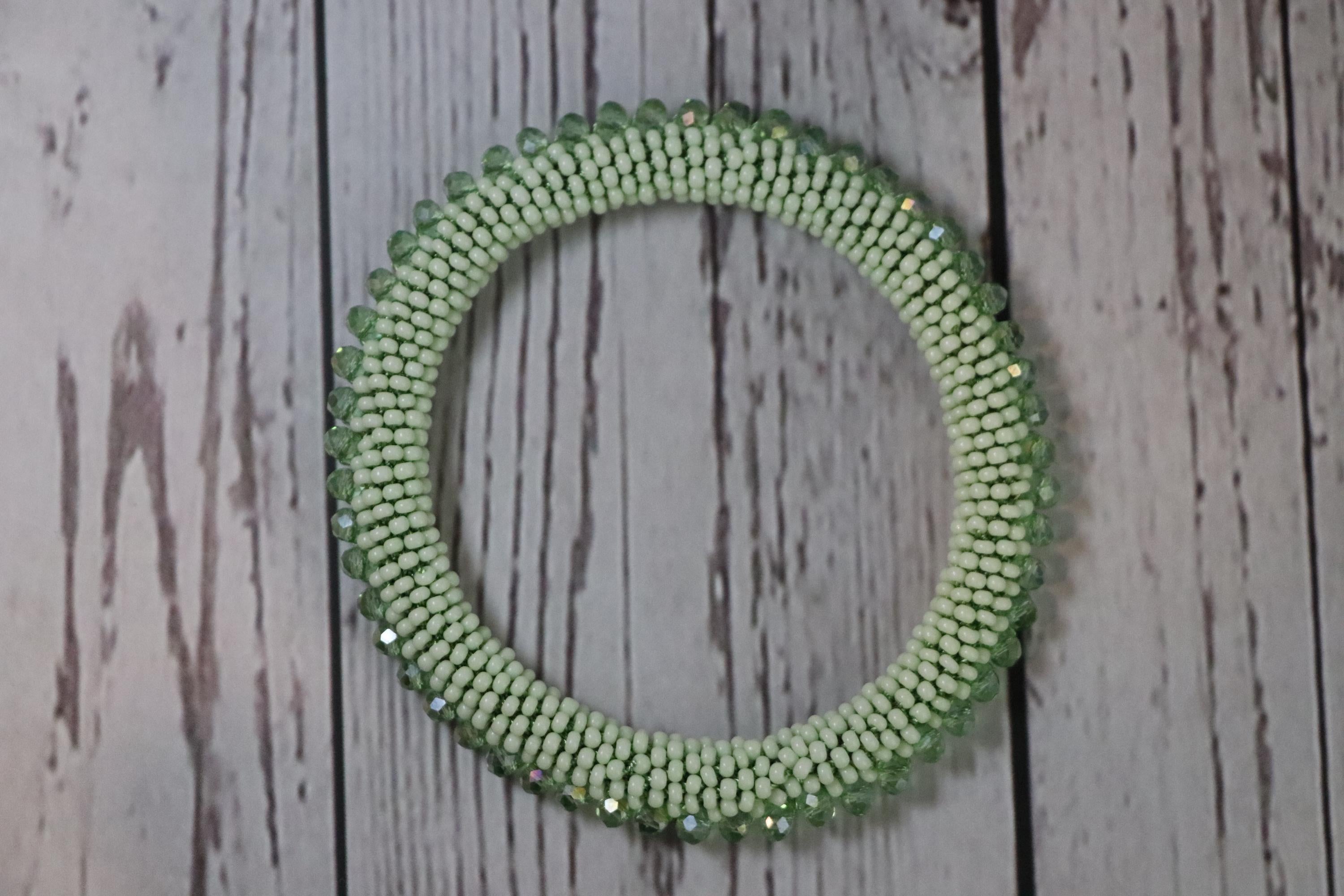 Green Handmade Bracelet