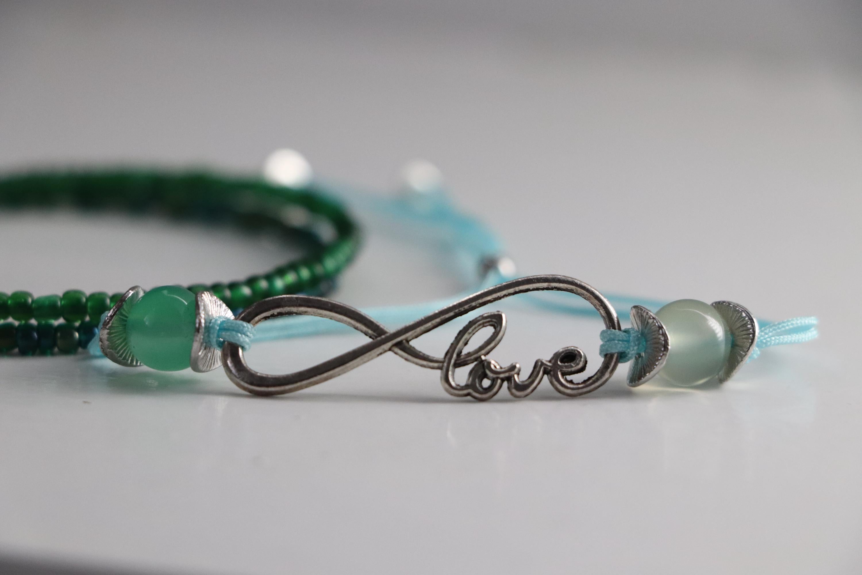 Green Love Triple Unisex Bracelet 012