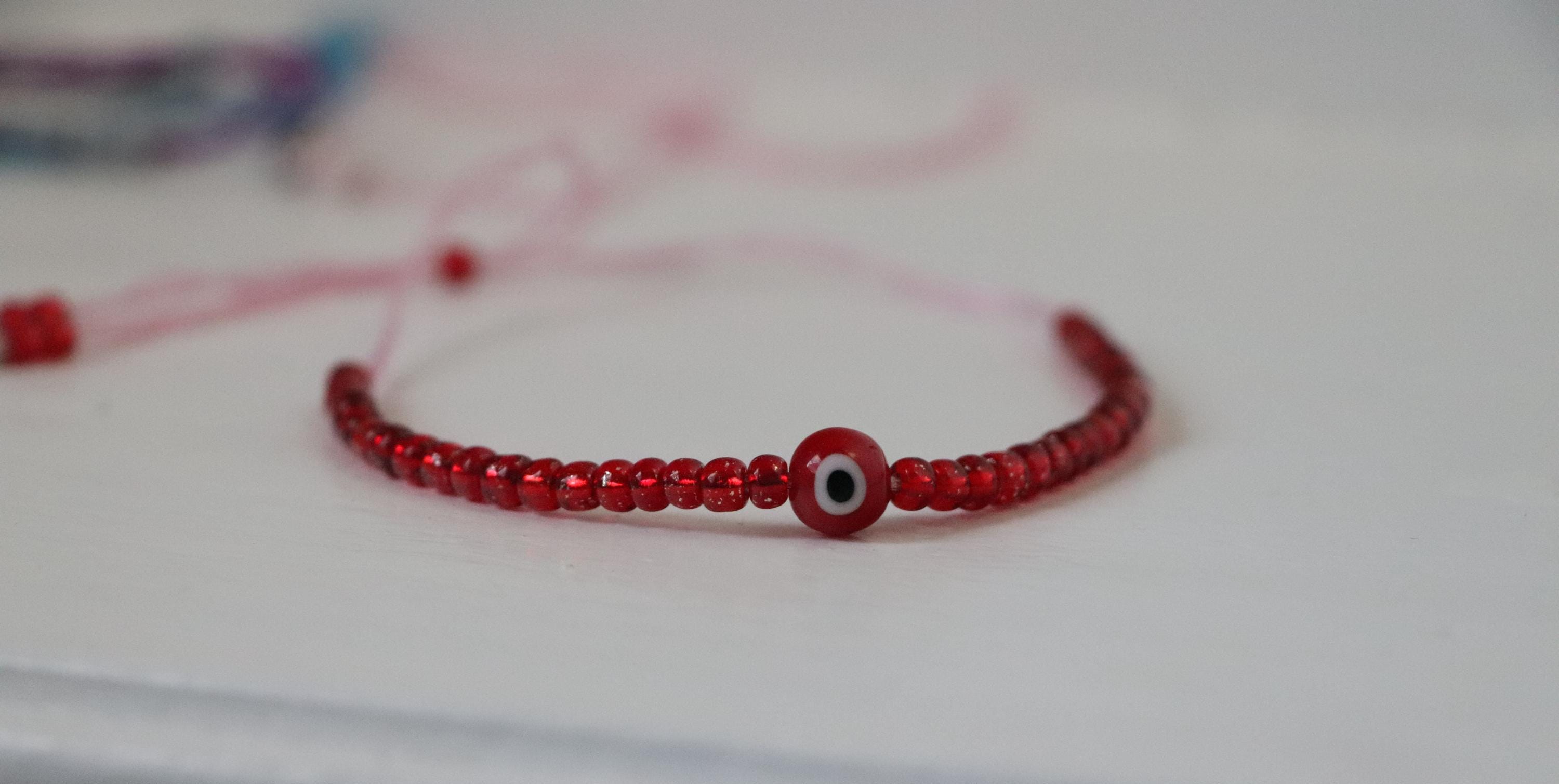 Green Red Creme Triple Unisex Bracelet Set 007