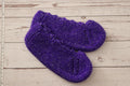 Hand Knitted Slippers Size 36–38