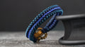 Handmade Blue Tones Men’s Bracelet