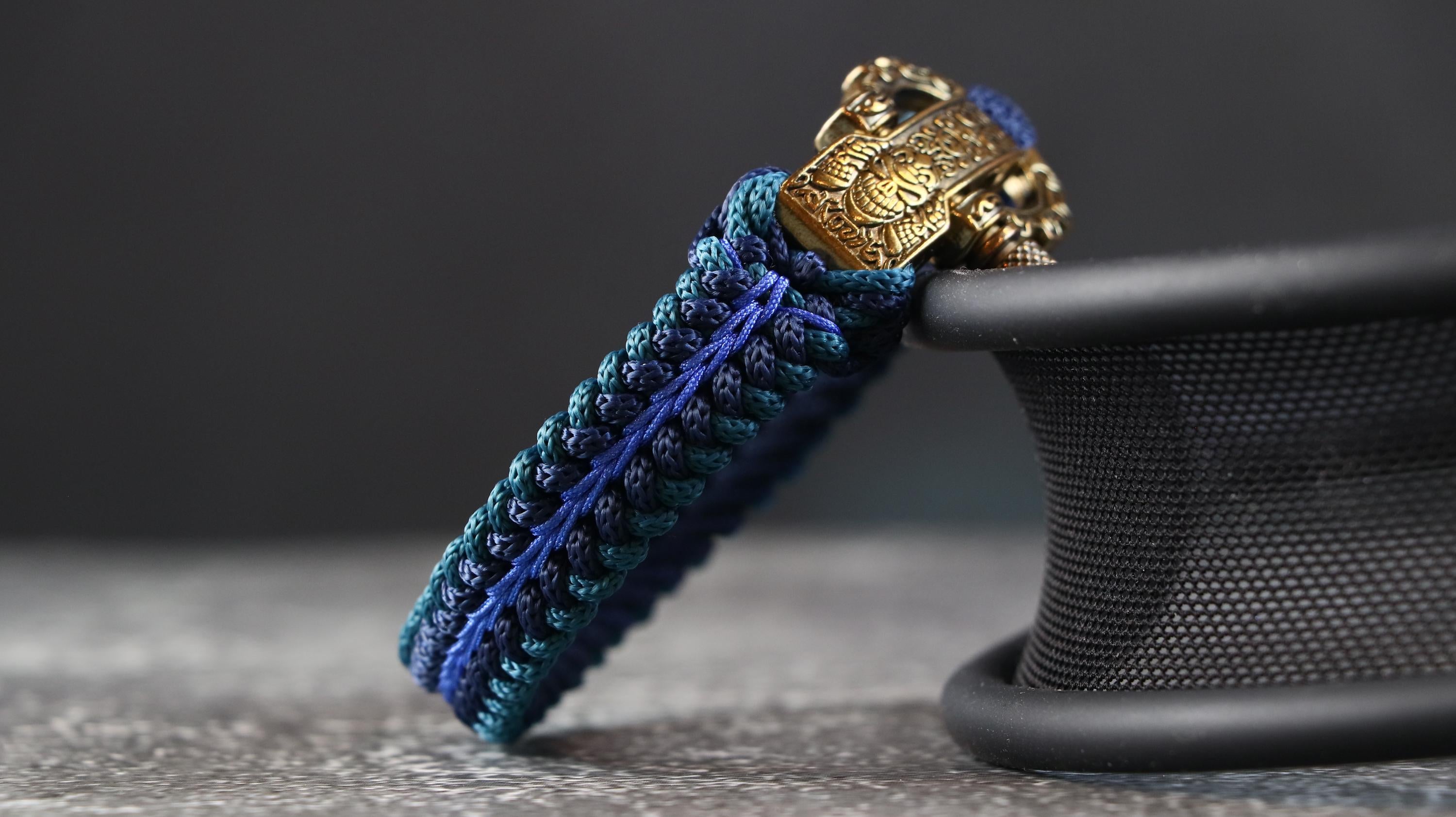 Handmade Blue Tones Men’s Bracelet