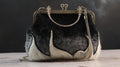 Handmade Felt Bag with Metal Chain