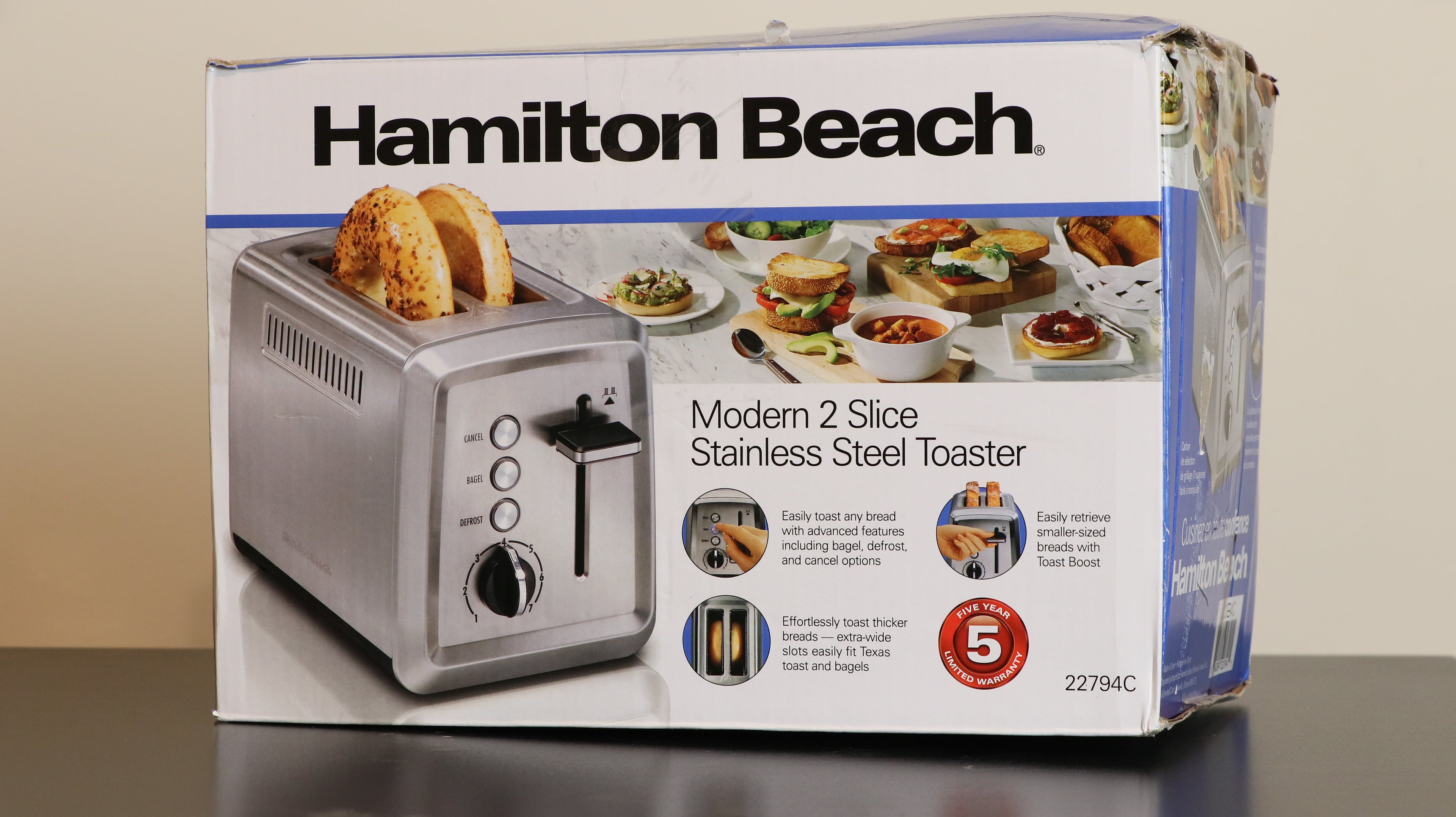 Hamilton Beach 2 Slice Toaster Stainless Steel Calgary