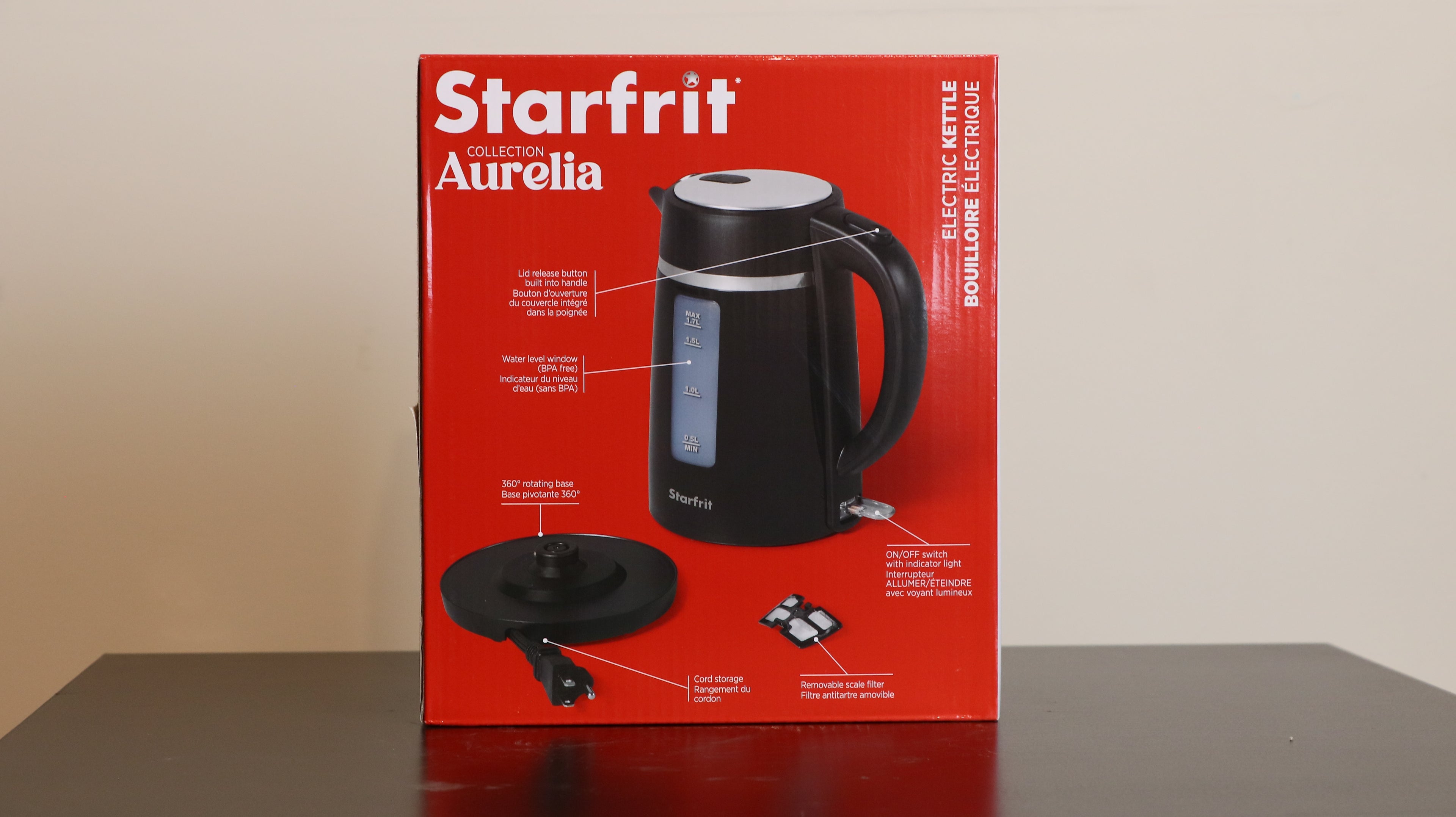 Starfrit Aurelia Electric Kettle 1.7L Calgary