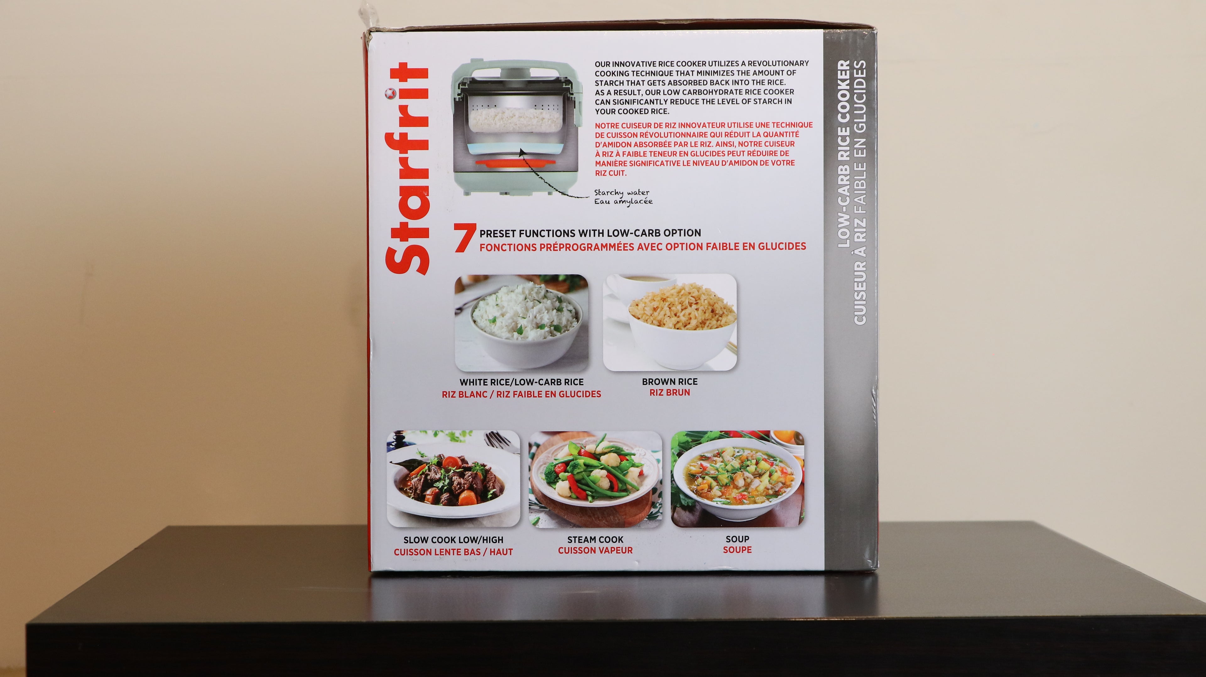 Starfrit Low-Carb Rice Cooker 14 Cup | Digital Multi-Function Cooker Calgary
