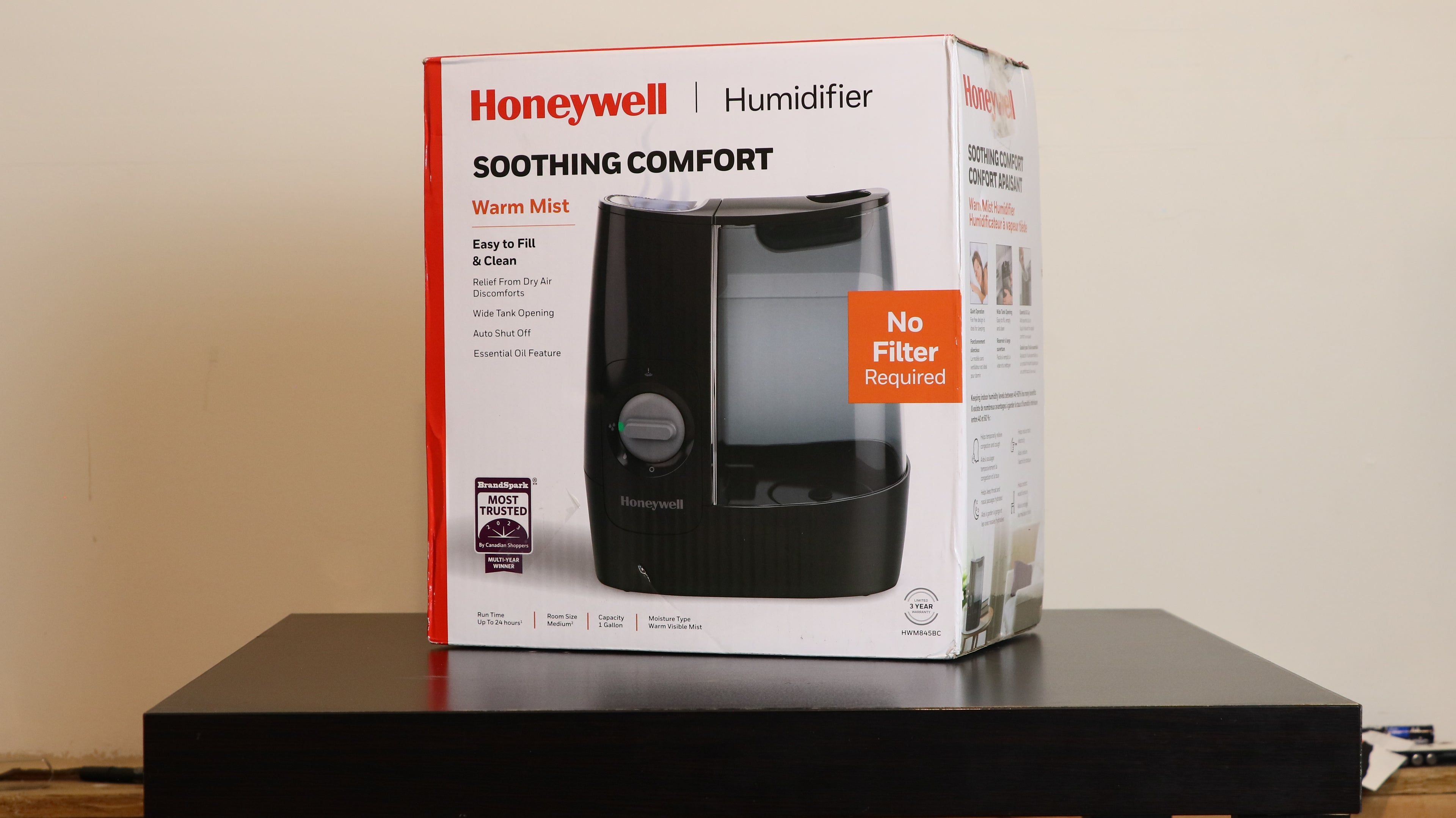 Honeywell Warm Mist Humidifier Calgary | Soothing Comfort Humidifier