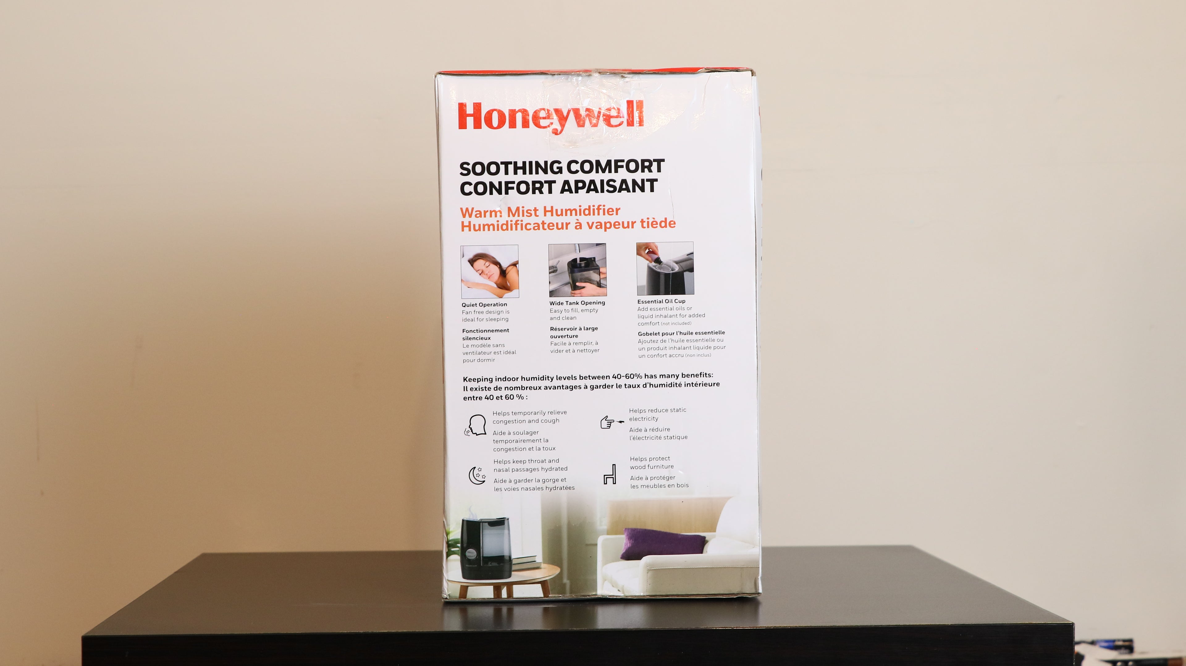 Honeywell Warm Mist Humidifier Calgary | Soothing Comfort Humidifier