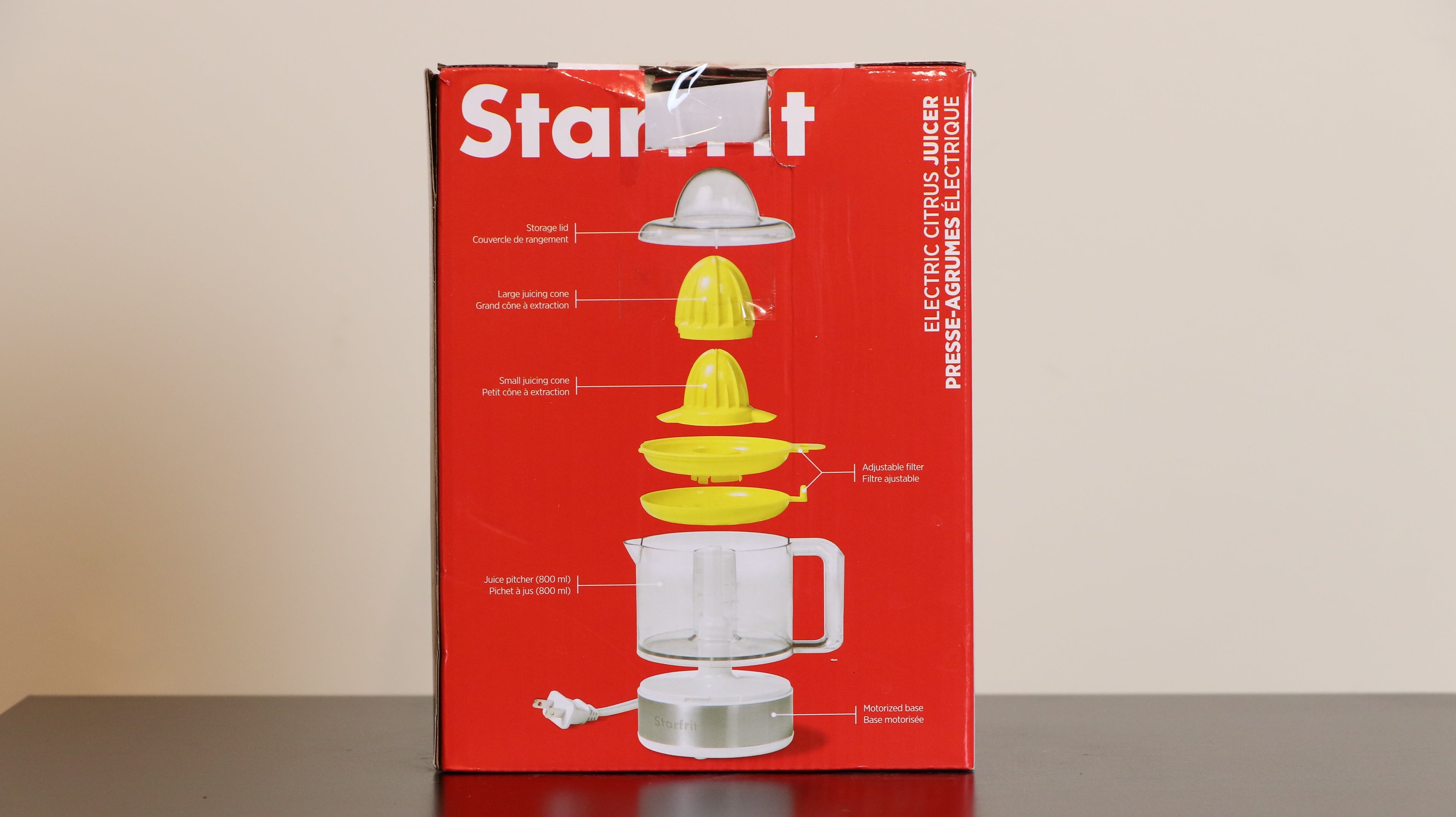 Starfrit Electric Citrus Juicer Calgary | 800ml Juice Maker
