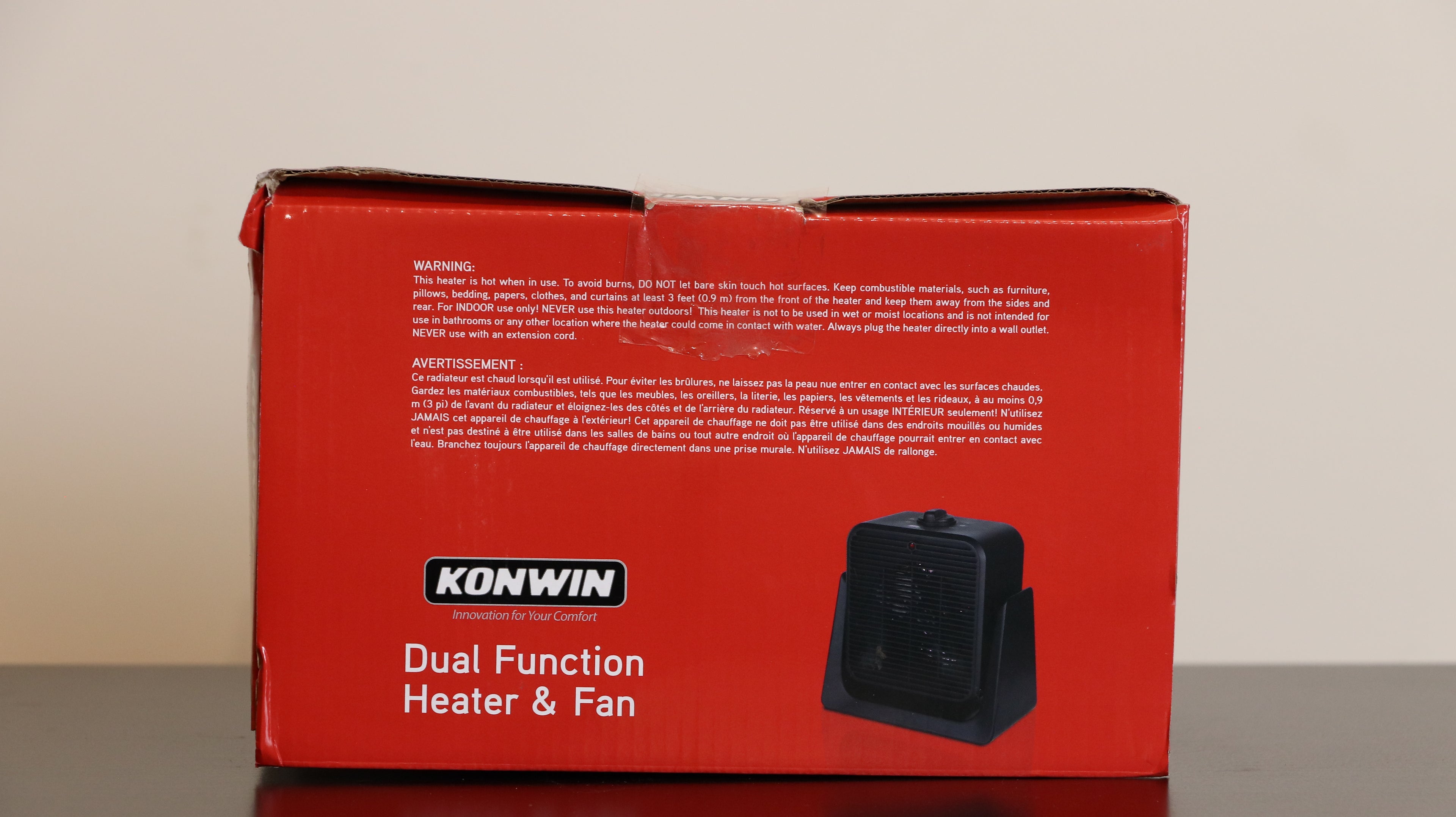Konwin Heater Fan Calgary | Dual Function Heater & Fan