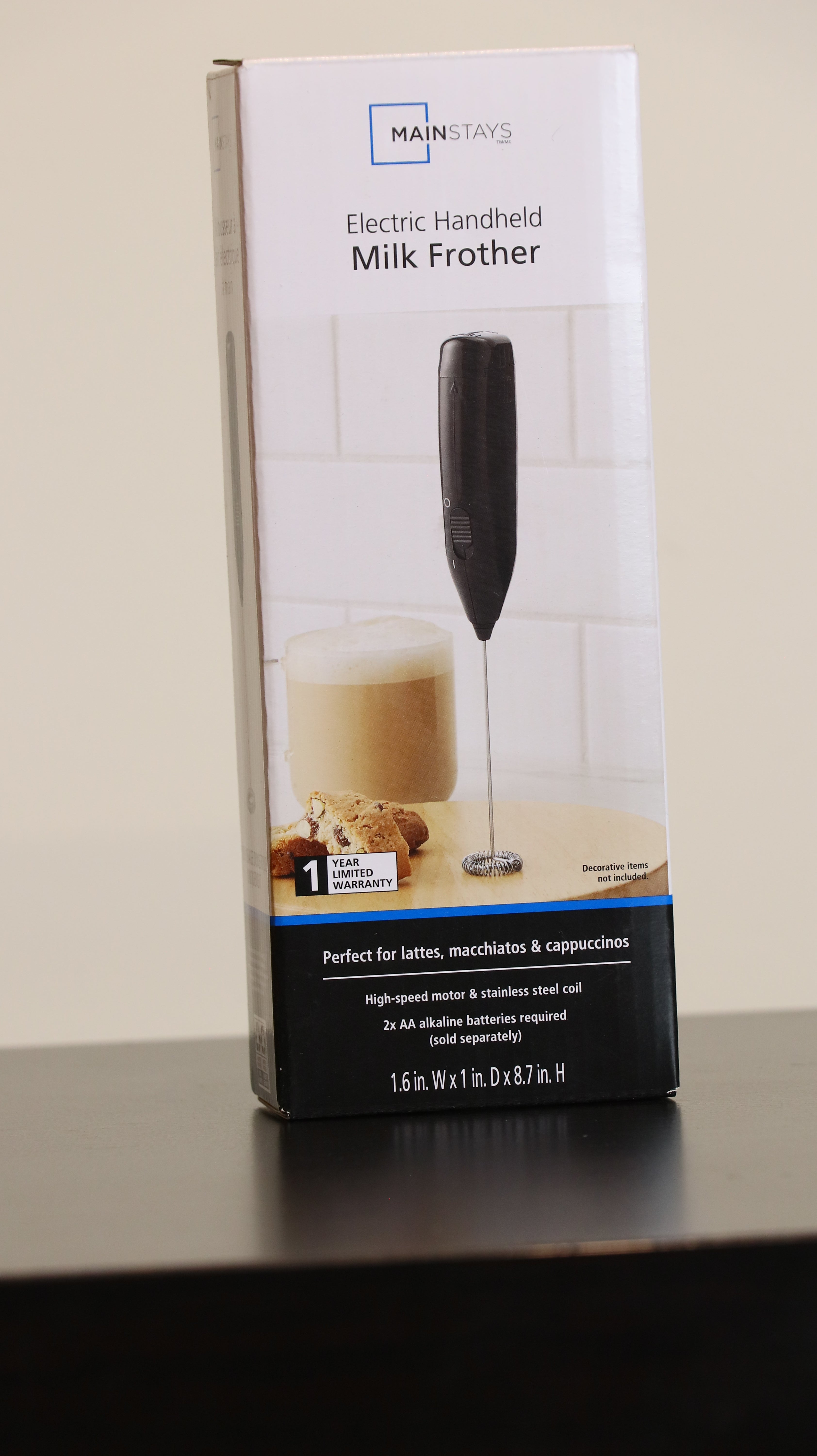 Mainstays Handheld Milk Frother Calgary | Electric Coffee Frother