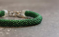 Light Green Seed Bead Bracelet