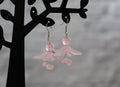 Light Pink Flower Earrings