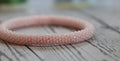 Light Pink Handmade Bracelet